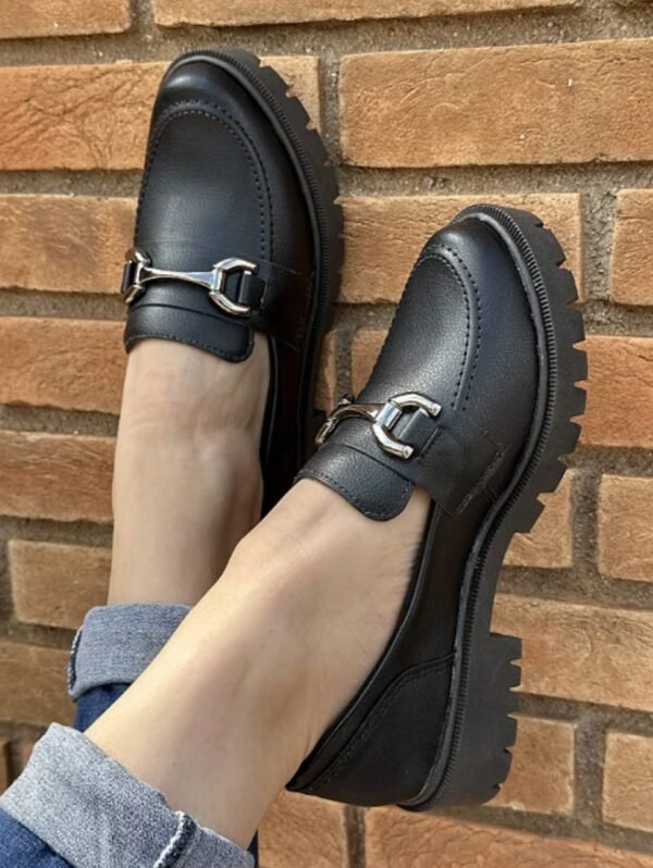 Mocassim Tratorado Preto - Imagem 2