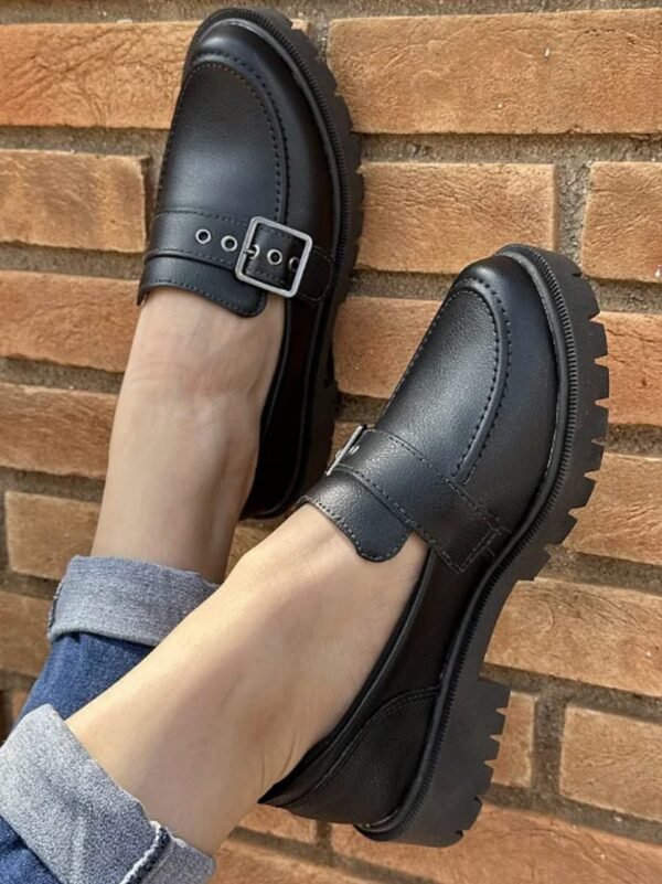 Mocassim Tratorado Preto - Imagem 2
