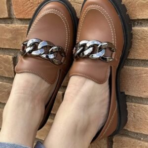 Mocassim Tratorado Caramelo