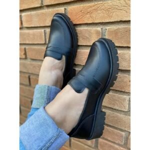 Mocassim Tratorado Preto