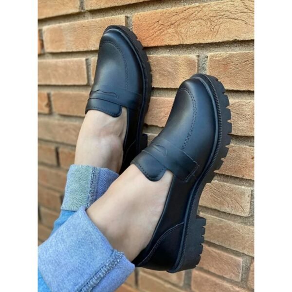 Mocassim Tratorado Preto